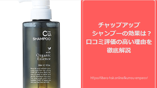 チャップ アップ シャンプー 検証